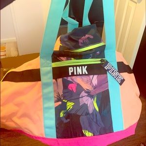 PINK duffle bag